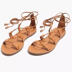 Madewell Tan Leather Sandals